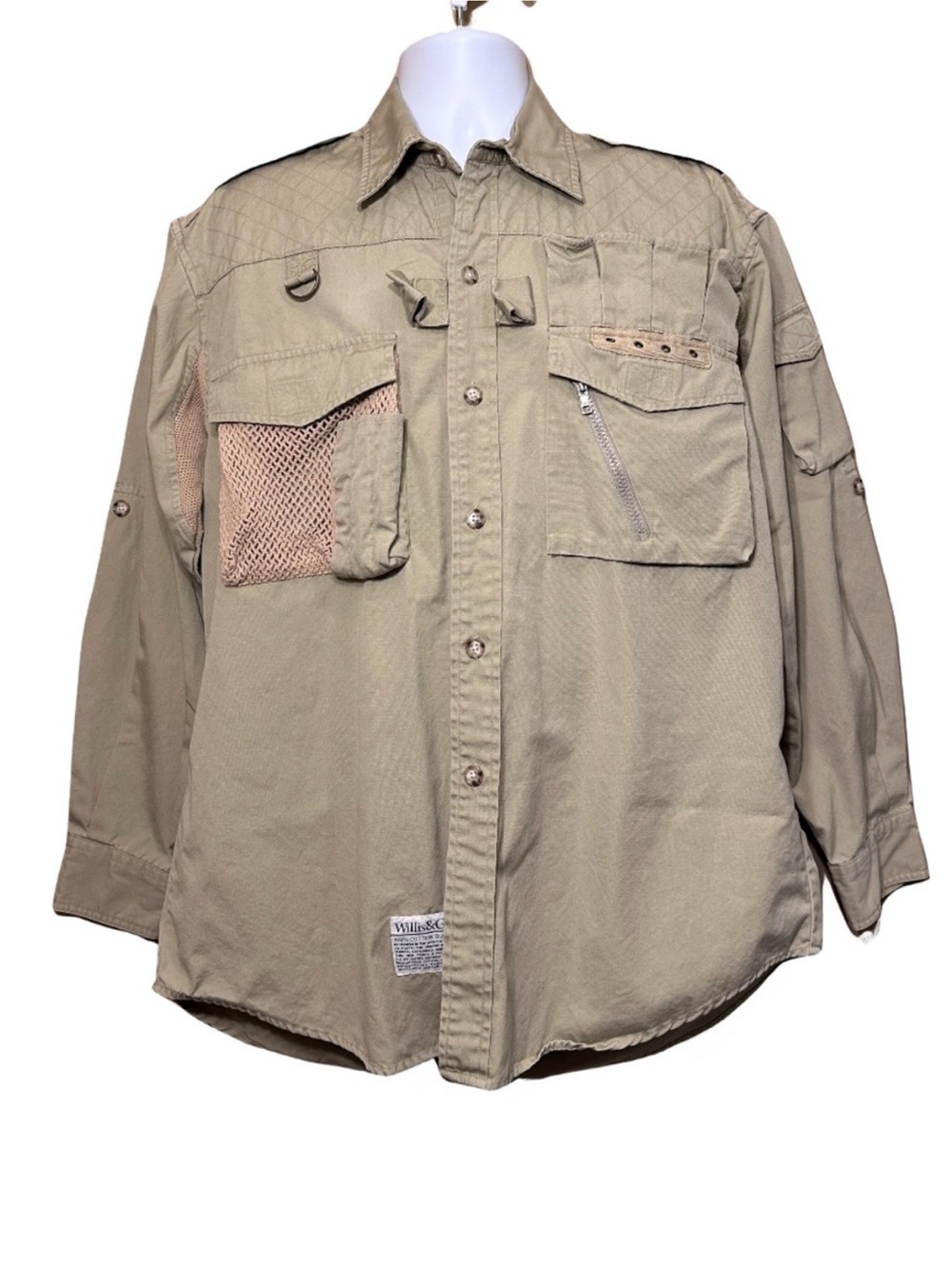 Vintage Willis & Geiger Bush
Poplin Medium